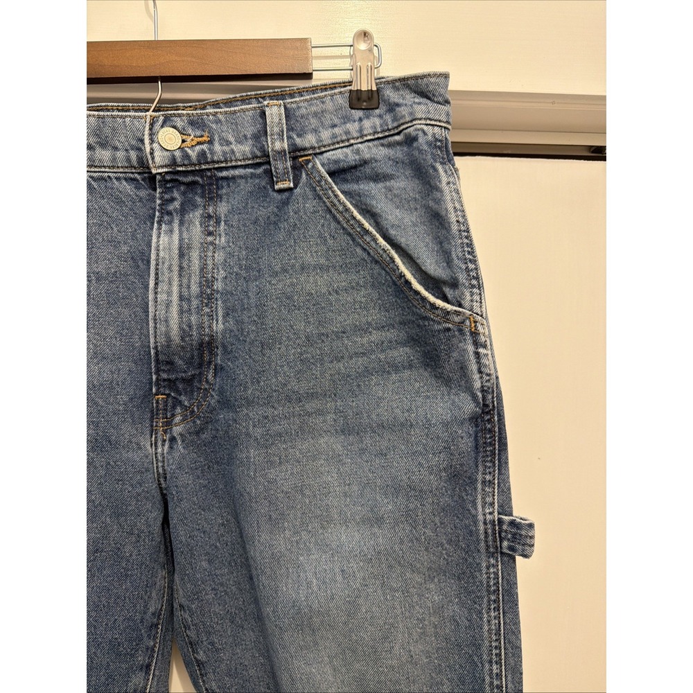 Lucky Brand Denim CARPENTER Jeans Men's 32x32 Wide Leg Relaxed Straight, HEAVY - Picture 3 of 14